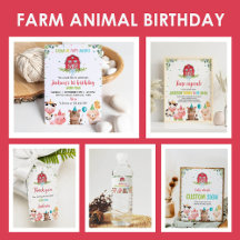 Farm Animals Birthday