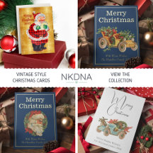 Vintage Style Christmas Cards