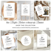 The Night Before Wedding   Modern Rehearsal Dinner