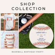 Baseball Birthday Party