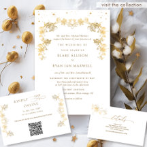 White and Gold Enchanting and Celestial Collection