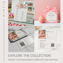 Bakery Custom Business Templates and Supplies