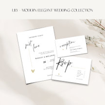 LILY • Modern Elegant Wedding Collection