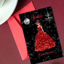 Red and Silver Quinceaneras