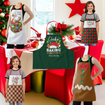 Festive Christmas Aprons