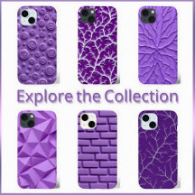 Purple Color iPhone Cases