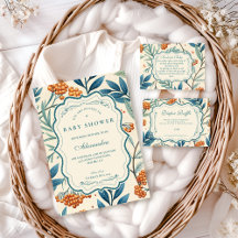 Sage Berry Botanical Baby Shower