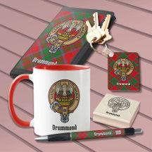 Clan Drummond Tartan and Crest Collection
