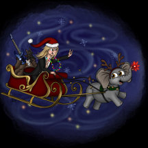 Santa Chris & Wilbur - Sleigh Ride