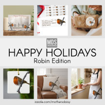 Happy Holidays Red Robin