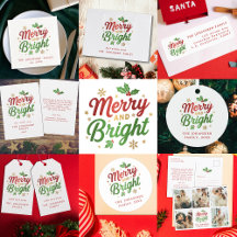 Merry and Bright Modern Family Christmas Party