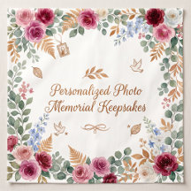Photo Template Memorial Keepsakes