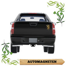 Automagneten mit Steirer Wappen im Vintage Style