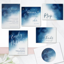  Whimsical Blue White Snowflake Wedding