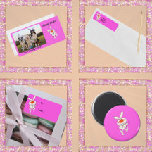 Cute Cartoon White Thumbs Up Easter Bunny