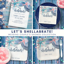 Let's Shellabrate Beach Couples Wedding Shower