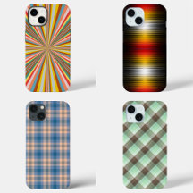 iPhone Cases With Lines Plaid And Stripes Designs