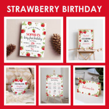 Strawberry 1st Birthday