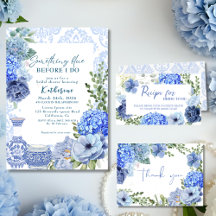 Something blue Before i do Bridal Shower