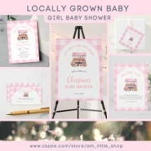 Locally Grown Baby Girl Baby Shower