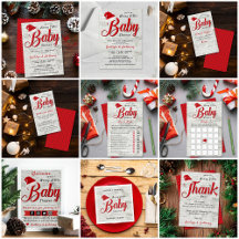 A Merry Little Christmas Baby Shower