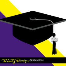 Purple & Yellow Graduation