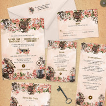 Floral Steampunk Wedding