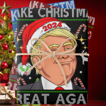 Funny Trump 2024 Make Christmas Great Again