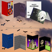 Halloween Mini Kids Card Exchange