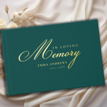 Funeral Guest Book