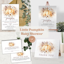 A Sweet Little Pumpkin Neutral Baby Shower