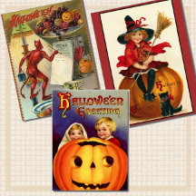 Vintage Halloween Postcards