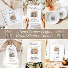 A New Chapter Begins Book Themed Bridal Shower