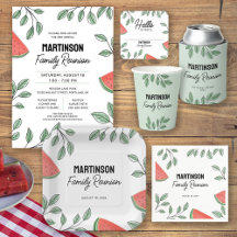 Modern Family Reunion Summer Watermelon Tree 