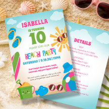 Cute Colorful Beach Theme