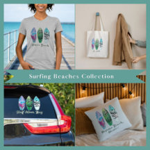 Surfing Beach Destinations Collection