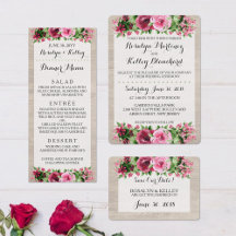 Rustic Roses Wedding Collection