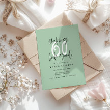 Making 60 look good pastel birthday