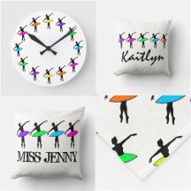 Neon Ballerinas Bed and Bath Collection