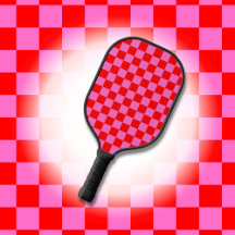 Vintage Neon Pink and Red Checkered Collection