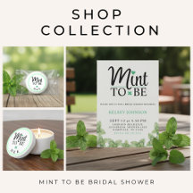 Mint to Be Bridal Shower