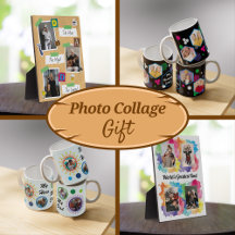 Modern Vintage Photo Collage Gifts