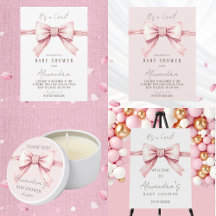 PINK BOW BABY SHOWER