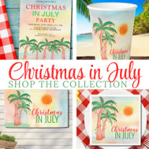 Christmas In July Watercolor Collection