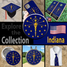 Indiana, Indiana Flag, USA