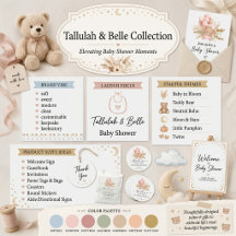 Hello Baby Boho Bear Shower 