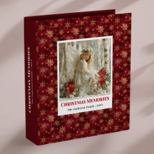 Vintage Victorian angel Christmas Album #66A