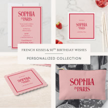 French Kisses & 50th Birthday Wishes Paris