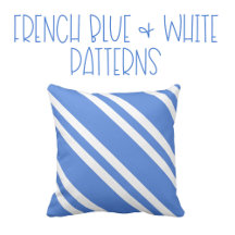 French Blue and White Patterns