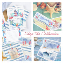 Nautical Gender Neutral Watercolor Baby Shower